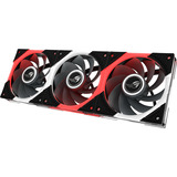 ASUS ROG Eurux GR120 ARGB, Gehäuselüfter schwarz, Reverse, 3er Pack, 122 mm
