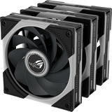 ASUS ROG Eurux GR120 ARGB, Gehäuselüfter schwarz, Reverse, 3er Pack, 122 mm