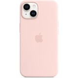 Apple Silikon Case mit MagSafe, Handyhülle rosa, Kalkrosa, iPhone 14