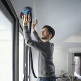 Bosch Akku-Exzenterschleifer GEX 185-LI Professional solo, 18Volt blau/schwarz, ohne Akku und Ladegerät, Ø 125mm, in L-BOXX