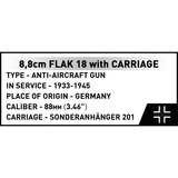 COBI 8.8 cm Flak 18 mit Lafette, Konstruktionsspielzeug 