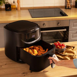 Cecotec Heißluftfritteuse CecoFry Absolute 7600 schwarz, 2.000 Watt, Korb 7,6 Liter