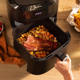 Cecotec Heißluftfritteuse CecoFry Absolute 7600 schwarz, 2.000 Watt, Korb 7,6 Liter