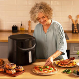 Cecotec Heißluftfritteuse CecoFry Absolute 7600 schwarz, 2.000 Watt, Korb 7,6 Liter