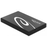 DeLOCK Externes Gehäuse für 2.5″ SATA HDD / SSD mit SuperSpeed USB 10 Gbps (USB 3.1 Gen 2), Laufwerksgehäuse schwarz