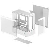 DeepCool CH690 Digital , Tower-Gehäuse weiß, Tempered Glass x 2