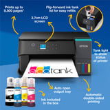 Epson EcoTank ET-2950, Multifunktionsdrucker schwarz, Scan, Kopie, USB, WLAN, Duplex (Druck)