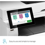 HP Color LaserJet Enterprise M480f MFP, Multifunktionsdrucker grau/schwarz, USB, LAN, Scan, Kopie, Fax