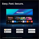 Hisense 43A6S, LED-Fernseher 108 cm (43 Zoll), schwarz/dunkelgrau, UltraHD/4K, Triple Tuner