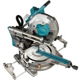 Makita Akku-Kapp- und Gehrungssäge LS003GZ01, 40Volt + Funk Adapter, Kapp-und Gehrungssäge blau, Bluetooth, ohne Akku und Ladegerät