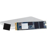 OWC Aura Pro X2 500 GB, SSD PCIe 4.0 x4, NVMe 1.4, Custom Blade, inkl. Upgrade-Kit