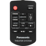 Panasonic SC-HTB496EGK, Soundbar schwarz, HDMI, Bluetooth, Optisches Eingang
