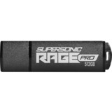 Patriot Supersonic Rage Pro 512 GB, USB-Stick schwarz, USB-A 3.2 Gen 1