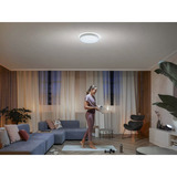 Philips HUE White Ambiance Enrave Deckenleuchte L, LED-Leuchte weiß, inkl. Dimmschalter