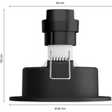 Philips HUE White Ambiance Milliskin Einbauspot 3er-Pack, LED-Leuchte weiß