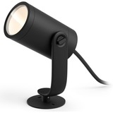 Philips HUE White and color ambiance Lily Gartenstrahler, LED-Leuchte schwarz, Basis-Set