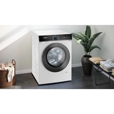 Siemens WG44B2070 iQ700, Waschmaschine weiß/schwarz, 60 cm, Home Connect