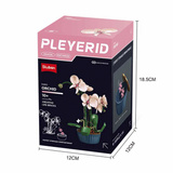 Sluban PLEYERID Weiße Orchidee 203 St., Konstruktionsspielzeug 