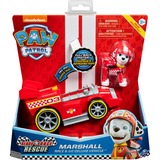 Spin Master Spin Master - Paw Patrol - Ready, Race, Rescue, Marshalls Race & Go Deluxe Basis Fahrzeug, Spielfahrzeug mit Figur