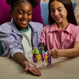 Spin Master Unicorn Academy - Ava und Pflanzen-Magie Leaf, Spielfigur mit echter Mähne und Schweif sowie magischer Leuchtfunktion