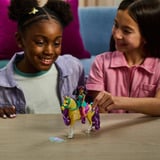 Spin Master Unicorn Academy - Ava und Pflanzen-Magie Leaf, Spielfigur mit echter Mähne und Schweif sowie magischer Leuchtfunktion