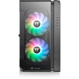 Thermaltake Ganymed V2 Black, Gaming-PC schwarz/transparent, Windows 11 Home 64-Bit