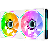 Thermaltake SWAFAN UNIFY 240, Gehäuselüfter weiß, 244 mm