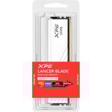 ADATA DIMM 16 GB DDR5-6000 , Arbeitsspeicher weiß, AX5U6000C3016G-SLABRWH, XPG Lancer Blade RGB, INTEL XMP, AMD EXPO