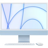 Apple iMac 59,62 cm (24") M1 8-Core mit Retina 4,5K Display CTO, MAC-System blau/hellblau, macOS Ventura, Griechisch