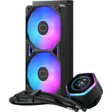 Cooler Master MasterLiquid 240 Atmos II LCD ARGB, Wasserkühlung schwarz