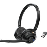 Creative Chat Wireless, Headset schwarz, USB-Dongle, Bluetooth
