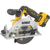 DEWALT Akku-Handkreissäge DCS512P2, 12Volt gelb/schwarz, 2x Li-Ion XR Akku 5Ah, in TSTAK Box