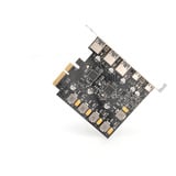 Digitus PCIe Karte 2x USB-C + 3x USB A, Schnittstellenkarte 