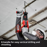 EINHELL Professional Akku-Bohrhammer TP-HD 18/26 D Li BL - Solo, 18Volt schwarz/rot, ohne Akku und Ladegerät, in E-Case