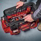 EINHELL Systemkoffer E-Case Tasche schwarz/rot