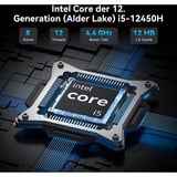 GEEKOM IT12, Mini-PC blau, Windows 11 Pro