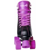 Muuwmi Rollschuh Disco Gr. 31-34, Rollschuhe lila/schwarz