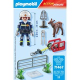 PLAYMOBIL 71467 City Action Feuerwehr-Tierrettung, Konstruktionsspielzeug 