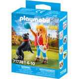 PLAYMOBIL 71738 My Life Frau mit Sennenhund, Konstruktionsspielzeug 