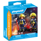 PLAYMOBIL 71885 DuoPack Feuerwehr, Konstruktionsspielzeug 