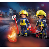 PLAYMOBIL 71885 DuoPack Feuerwehr, Konstruktionsspielzeug 