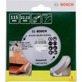 Bosch Diamanttrennscheibe Universal, Ø 115mm Bohrung 22,23mm