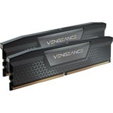 Corsair DIMM 32 GB DDR5-6000 (2x 16 GB) Dual-Kit, Arbeitsspeicher schwarz, CMK32GX5M2B6000C38, Vengeance, INTEL XMP