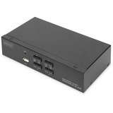 Digitus Desktop HDMI KVM Switch 4-Port, KVM-Switch schwarz