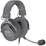 ENDORFY VIRO Plus USB Alt Gray, Gaming-Headset dunkelgrau, USB-A, 3.5 mm Klinke, 7.1-USB-Soundkarte