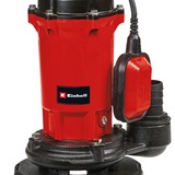 Einhell Schmutzwasserpumpe GE-DP 900 Cut, Tauch- / Druckpumpe rot/schwarz, 900 Watt