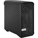 Fractal Design Torrent Compact Black Solid, Tower-Gehäuse schwarz, Seitenteile aus Stahl