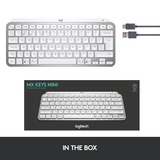 Logitech MX Keys Mini, Tastatur hellgrau/weiß, DE-Layout