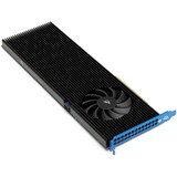 OWC Accelsior 8M2 4 TB, SSD schwarz/blau, PCIe 4.0 x16, NVMe 1.3, AIC