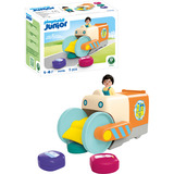 PLAYMOBIL 71774 JUNIOR: Spaßiges Müllsammelfahrzeug, Konstruktionsspielzeug 